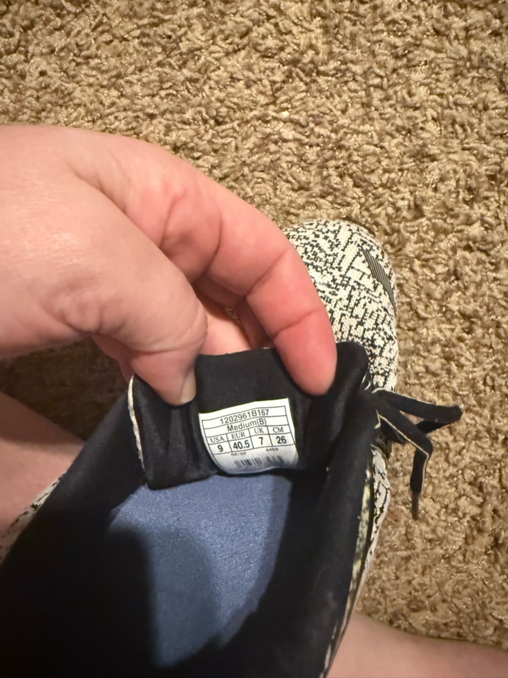 Brooks Women's Black and White Knit Sneakers